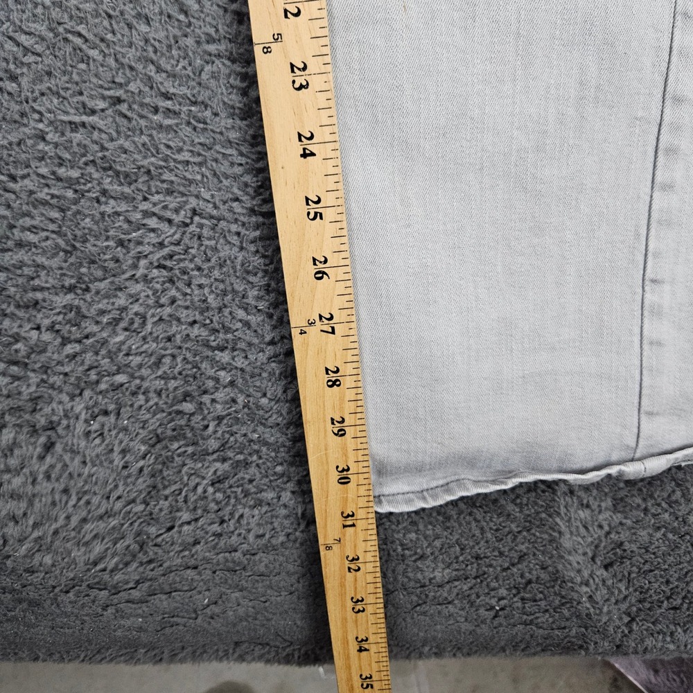 Banana Republic Mens Slim Fit Light Gray Denim Jeans 36x34 - Picture 5 of 8